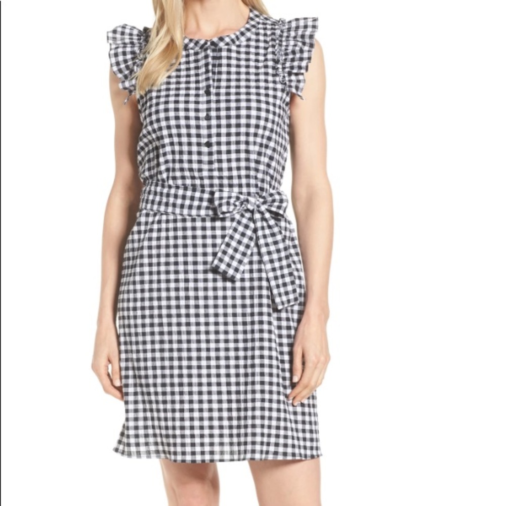 x Hi Sugarplum! Flamenco Ruffle Trim Dress